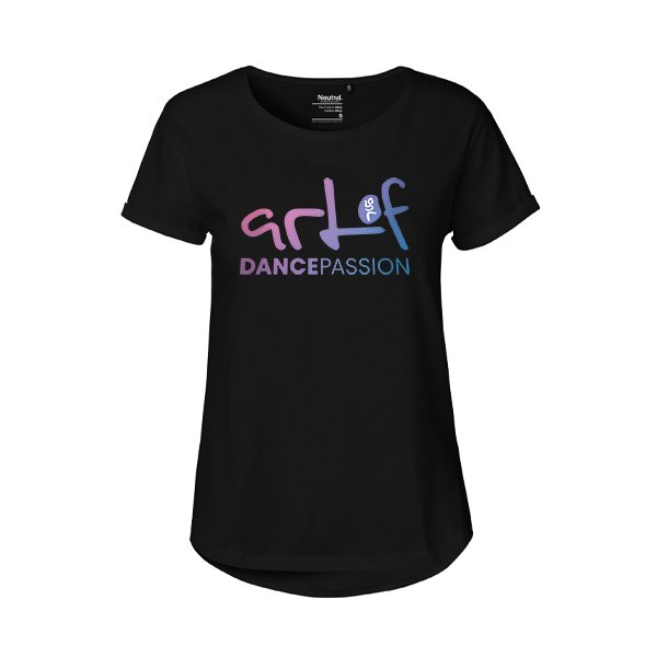 Rollup-Sleeve-T-Shirt LADY (Fairtrade) | Art of DANCEPASSION
